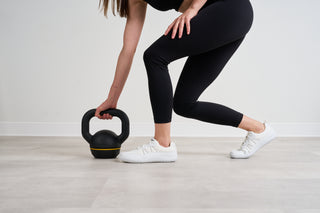 White Barefoot Flex Sneakers