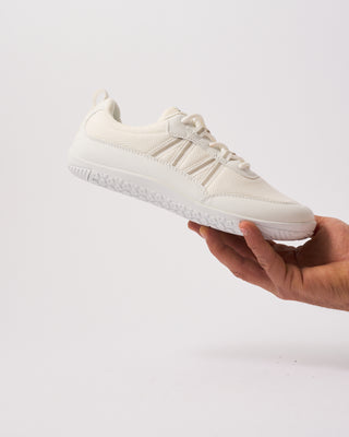 White Barefoot Flex Sneakers